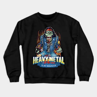 Metalero by Hard Grafixs© Crewneck Sweatshirt